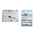 Silicone writing and drawing board