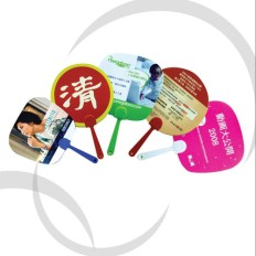 Promotion plastic fan 