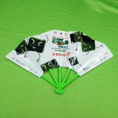 可摺中國式塑膠扇子 
