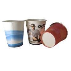 Advertising paper cup with handle 