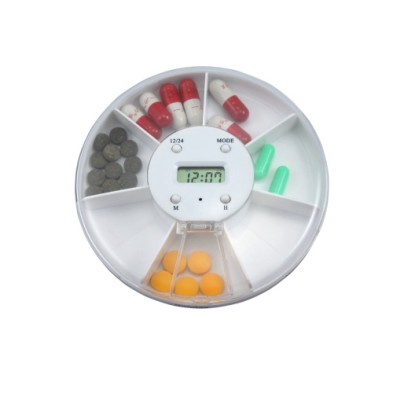 Countdown timer pill case