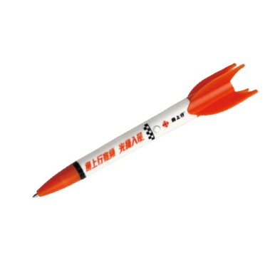 Rocket shape promotion ball pen