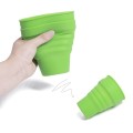 Foldable Portable Silicone Travel Coffee Mug 355ml