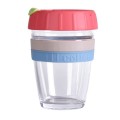 Glass Silicone Coffee Cup 340ml
