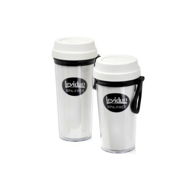 Plastic advertising coffee cup 320ml