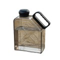 Portable Transparent Square Sport Water Bottle 1000ml