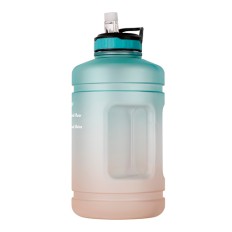 Gradient Color Sports Water Bottle 2.2L