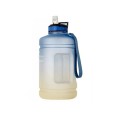 Gradient Color Sports Water Bottle 2.2L