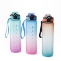 Straw Sports Water Bottle 1000ml