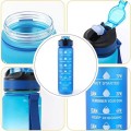 Straw Sports Water Bottle 1000ml
