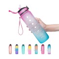 Straw Sports Water Bottle 1000ml