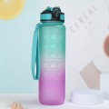 Straw Sports Water Bottle 1000ml