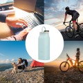 Curlable and Foldable Silicone Portable Water Bottle