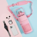 2L Large Capacity  Half Gallon Water Bottle with Sleeve