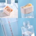 Square Plastic Water Bottle 400ML