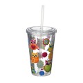 Double Straw Cup