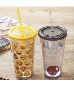 Double Straw Cup