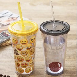 Double Straw Cup