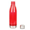 Cola Shaped Plastic Sports Water Bottle 660ml