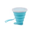 Lanyard Folding Silicone Cup