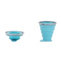 Lanyard Folding Silicone Cup