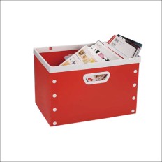 Plastic foldable collection box