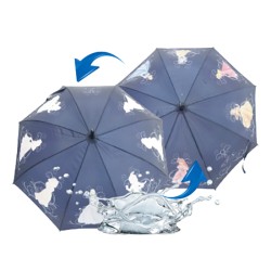 遇水变色直雨伞