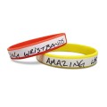 Silicone wristbands