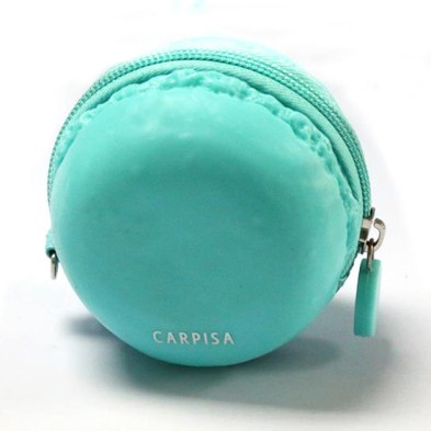 Macaron silicon coins purse