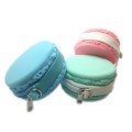 Macaron silicon coins purse