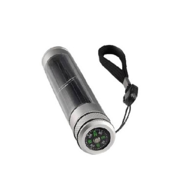 Solar flashlight (plastic material)