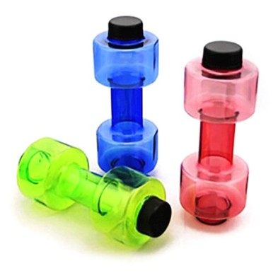 Dumbbell sports water bottle