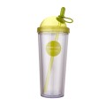 Juice straw Water Bottle 420ml