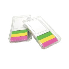 Plastic case flip open memo pad