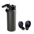 TWS Bluetooth 5.0 Earbuds in Thermos Cup