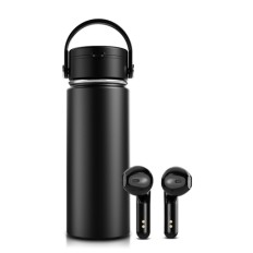 2 in 1 Thermos Cup Portable TWS Bluetooth