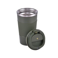 Convenient Car Portable Stainless Steel Coffee Thermos Mug 380ml