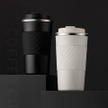 Convenient Car Portable Stainless Steel Coffee Thermos Mug 380ml