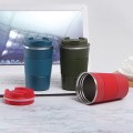 Convenient Car Portable Stainless Steel Coffee Thermos Mug 380ml