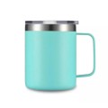 Stainless Steel Coffee Mug with Lid 12oz