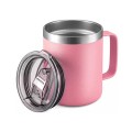 Stainless Steel Coffee Mug with Lid 12oz