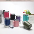 Stainless Steel Coffee Mug with Lid 12oz