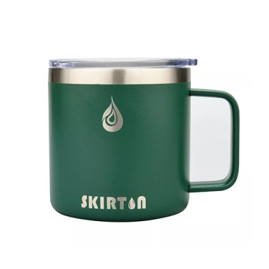 Stainless Steel Coffee Mug with Lid 14oz