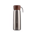 Simple Outdoor Car Wooden Lid Thermos bottle 400ml