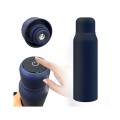 UV LED Light Sanitizing Thermos Bottle