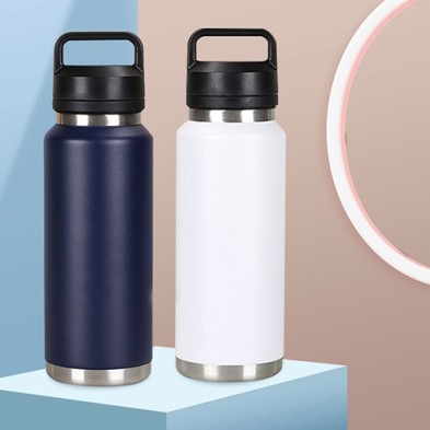 Portable detachable vacuum bottle with Chug Cap