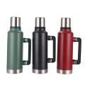 Large Capacity Stainless Steel Vacuum Thermos with Handle