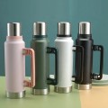 Large Capacity Stainless Steel Vacuum Thermos with Handle