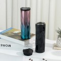 Rhombus Gradient Color Stainless Steel Thermos bottle 500ml