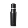 Stainless steel smart bottle with built-in UV sterilization